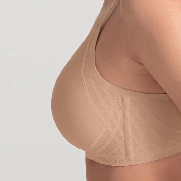 Honeylove Silhouette Tan Bra Plus Size 2X - Picture 2 of 10